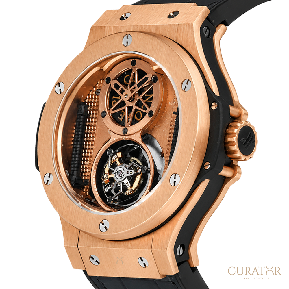 Hublot King Power Cathedral Minute Repeater Tourbillon 18K King Gold Watch
