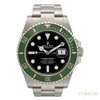 Rolex Submariner Date 41mm Oystersteel Green Cerachrom Bezel
