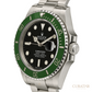 Rolex Submariner Date 41mm Oystersteel Green Cerachrom Bezel