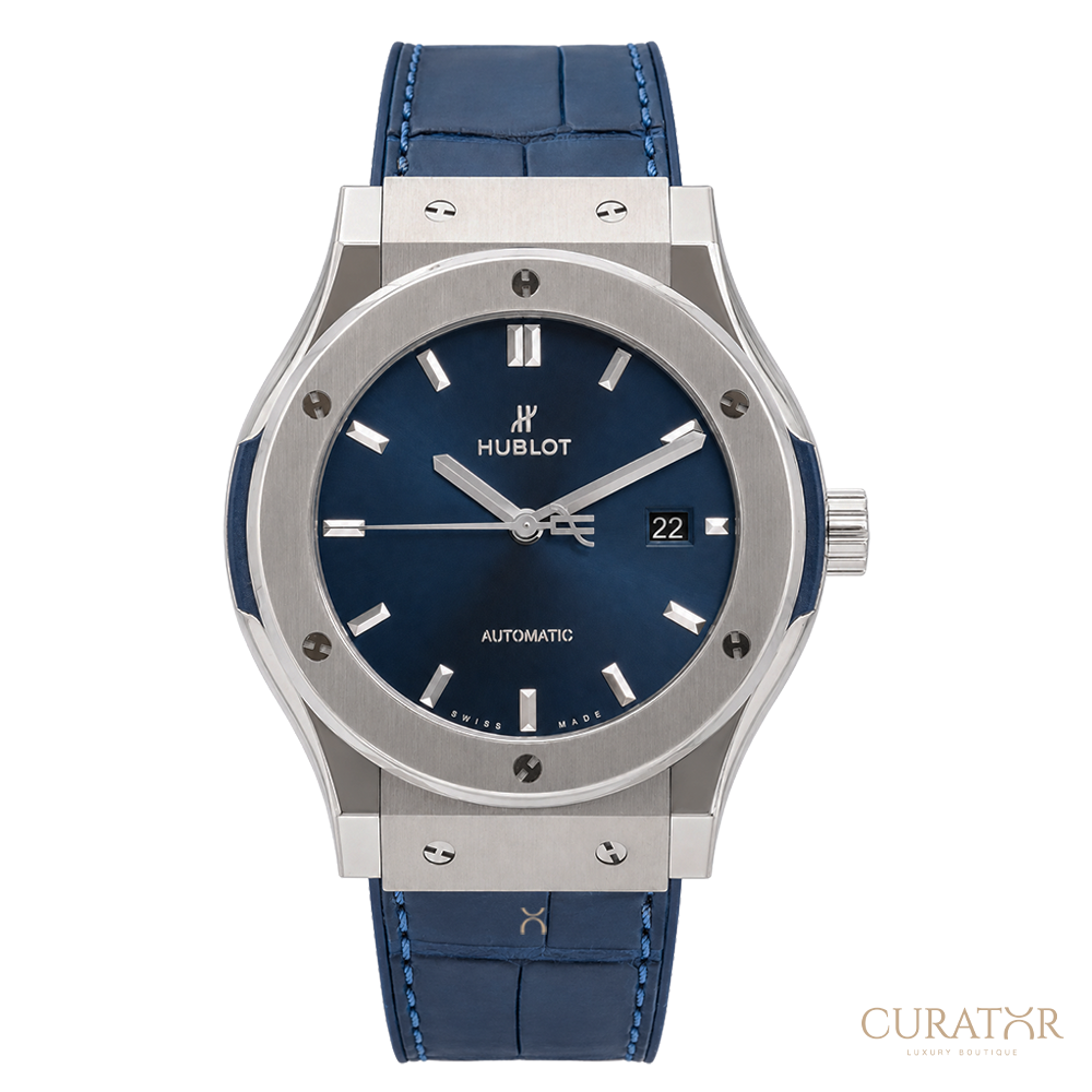 Hublot Classic Fusion Titanium Blue