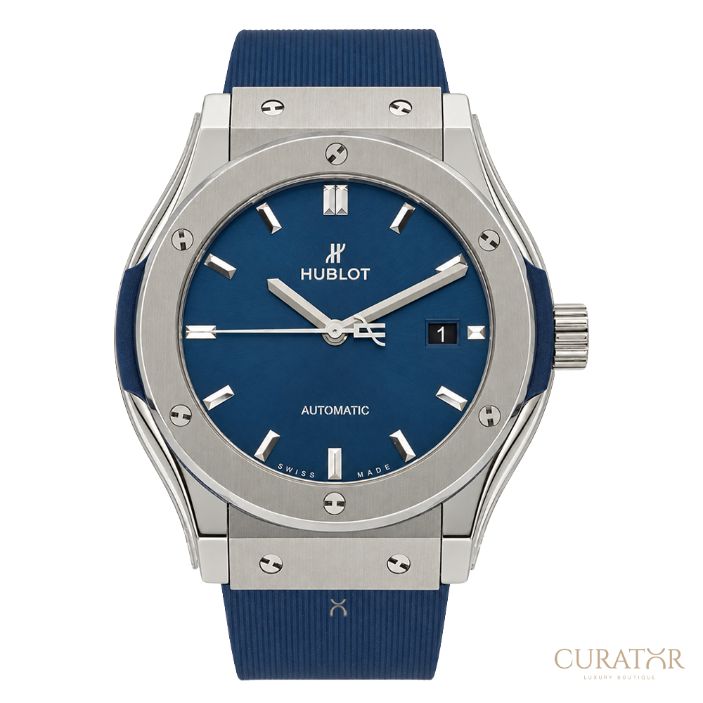 Hublot Classic Fusion Titanium Blue 42mm