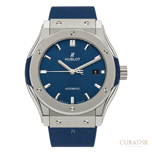Hublot Classic Fusion Titanium Blue 42mm