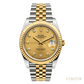 Rolex Datejust 41 Yellow Rolesor Champagne Diamond Dial