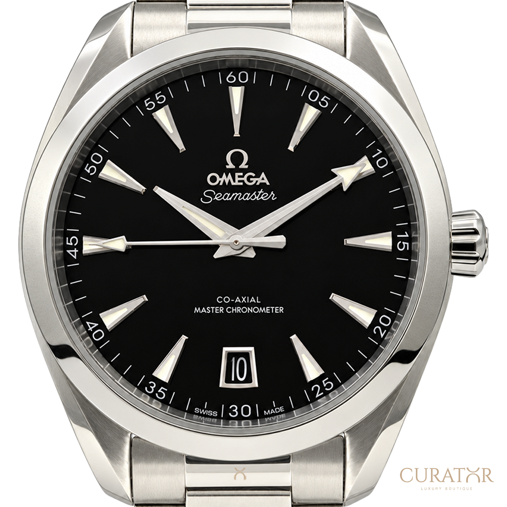 Omega Seamaster Aqua Terra 150M Co-Axial Master Chronometer 41mm Black Dial Watch