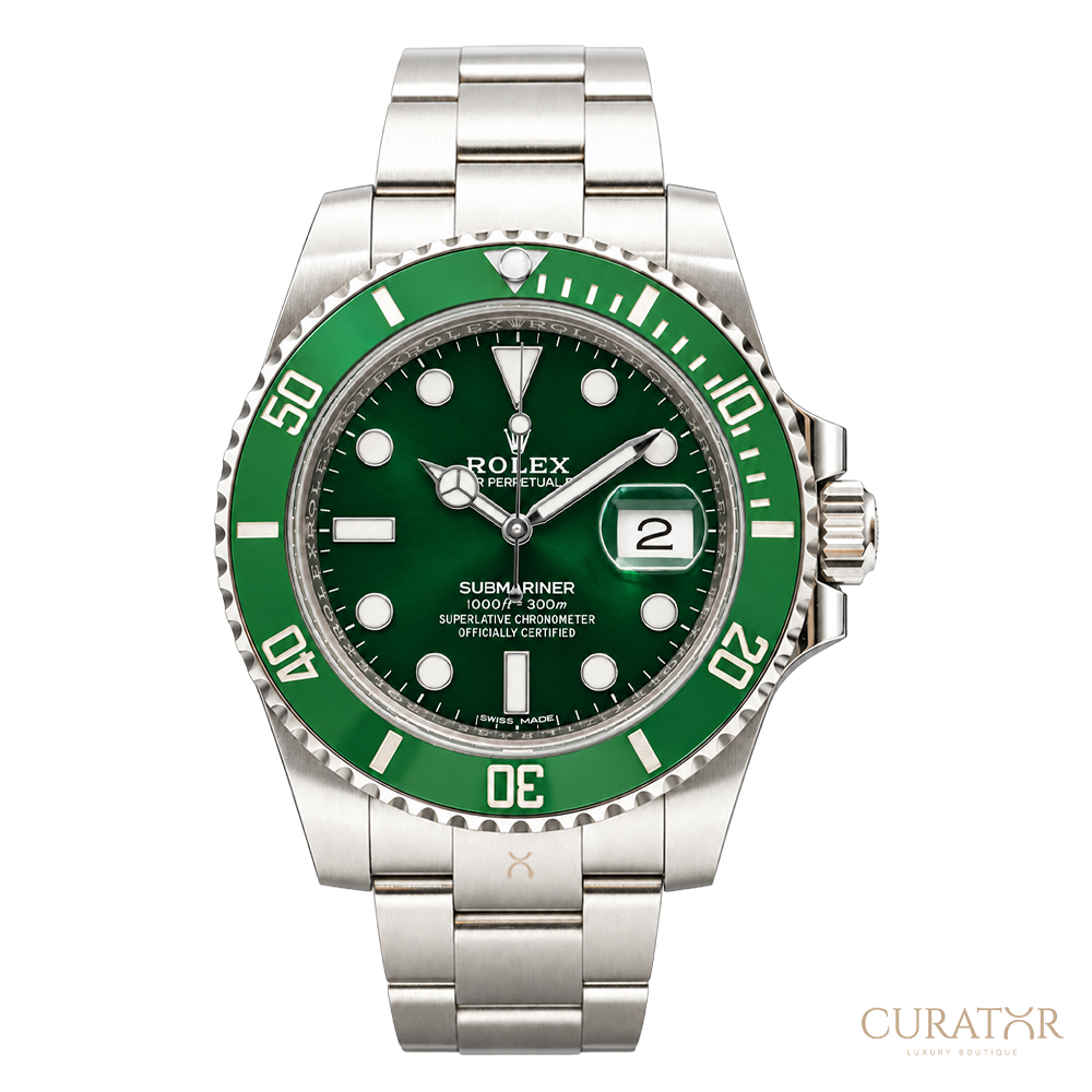 Rolex Submariner Date "Hulk" 40mm Green Dial & Cerachrom Bezel