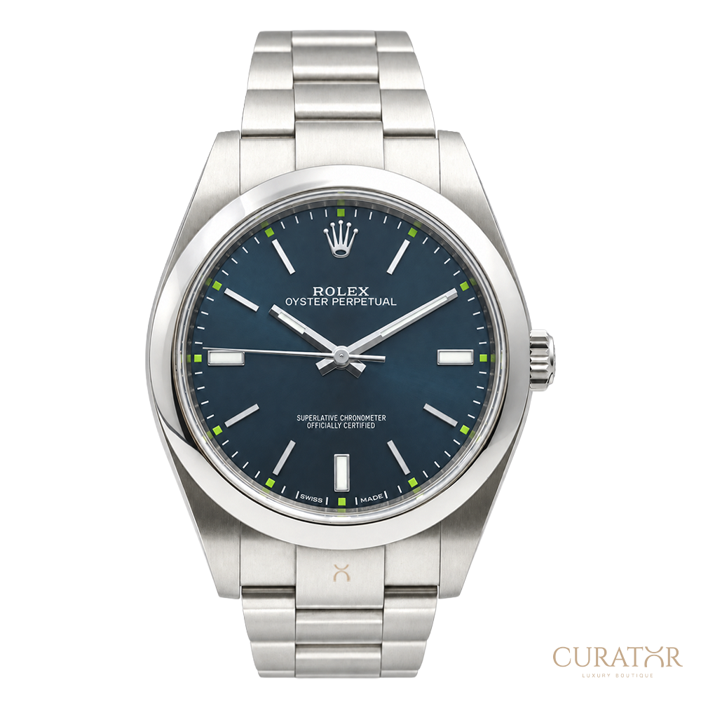 Rolex Oyster Perpetual 39 Blue Dial