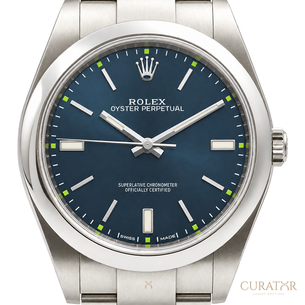Rolex Oyster Perpetual 39 Blue Dial