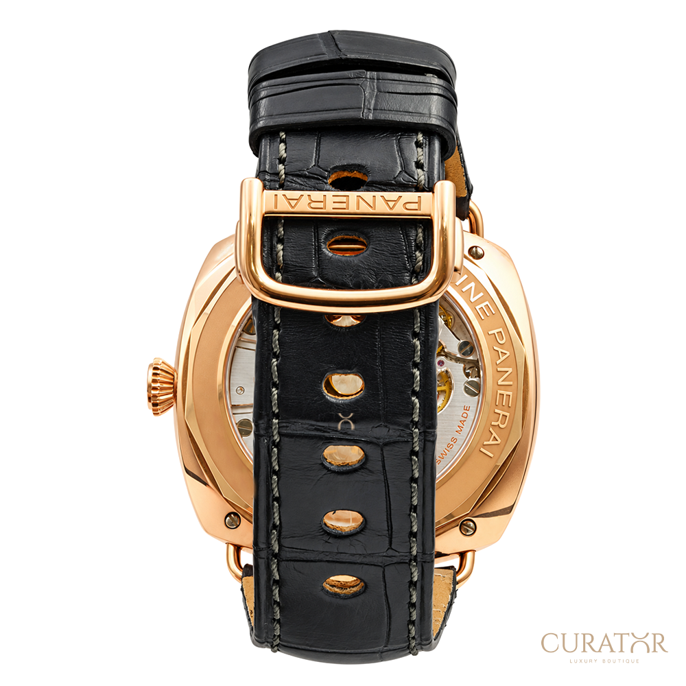 Panerai Radiomir 8 Days GMT Oro Rosso 45mm Blue Dial