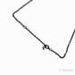 Anil Arjandas Jewels: Oxidized Sterling Silver Blue Lace Agate and Diamond Statement Y-Necklace