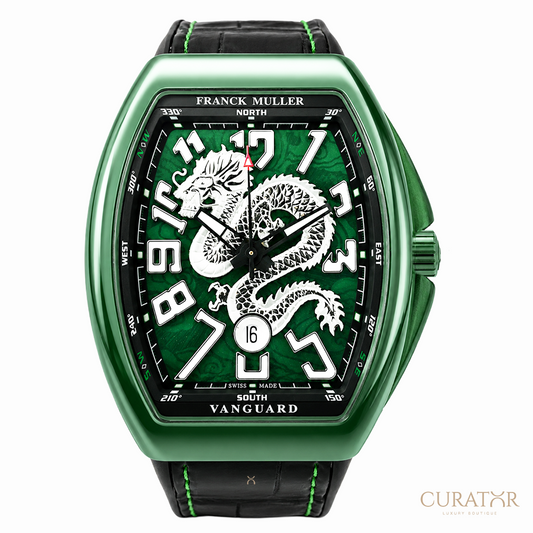 Franck Muller Vanguard Green Titanium Dragon Special Edition