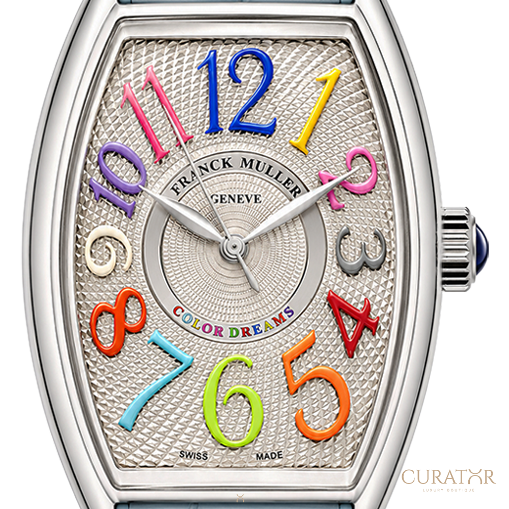 Franck Muller Curvex CX Color Dreams Sky Blue Watch