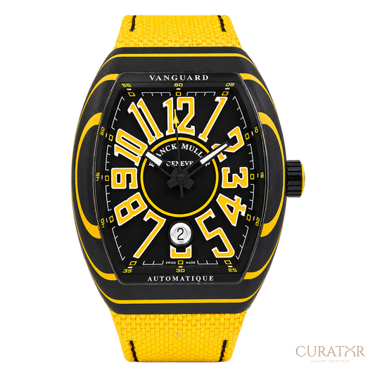 Franck Muller Vanguard Wave Glass Fiber Yellow