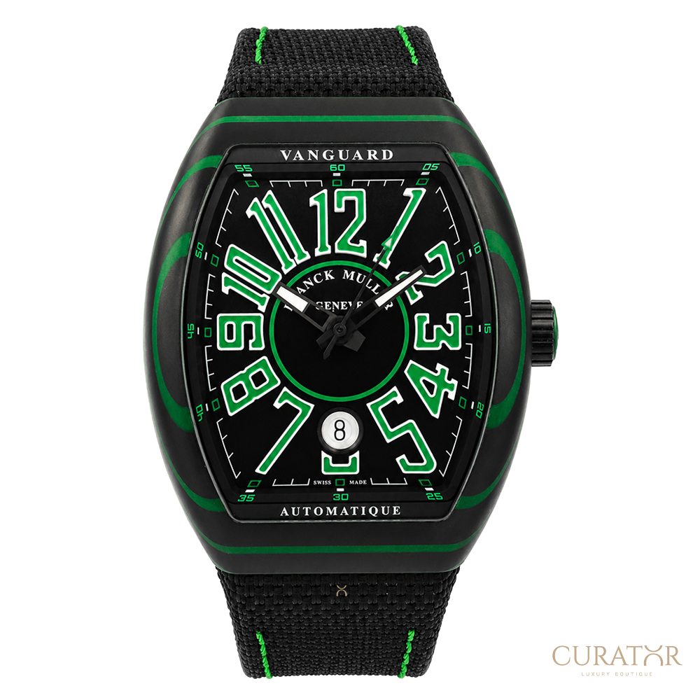 Franck Muller Vanguard Wave Glass Fiber Green