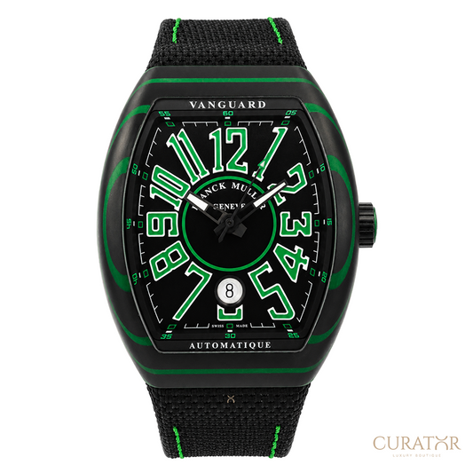 Franck Muller Vanguard Wave Glass Fiber Green