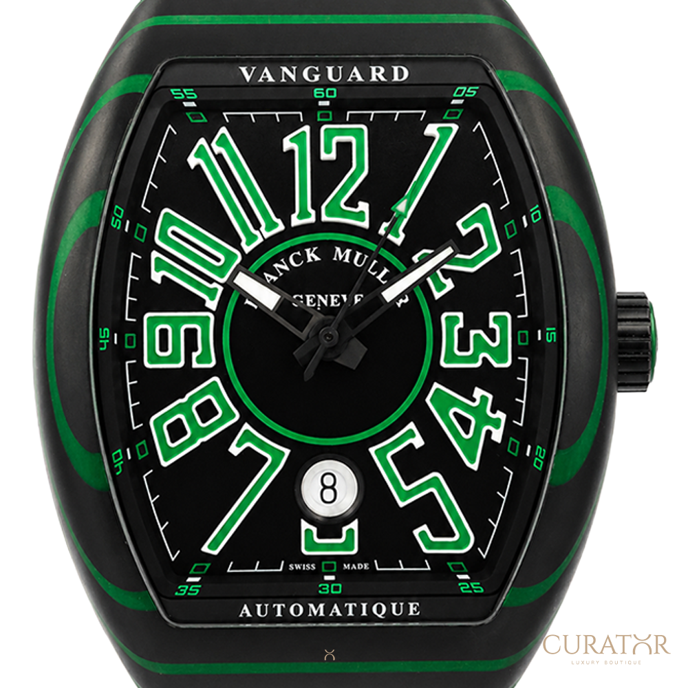Franck Muller Vanguard Wave Glass Fiber Green