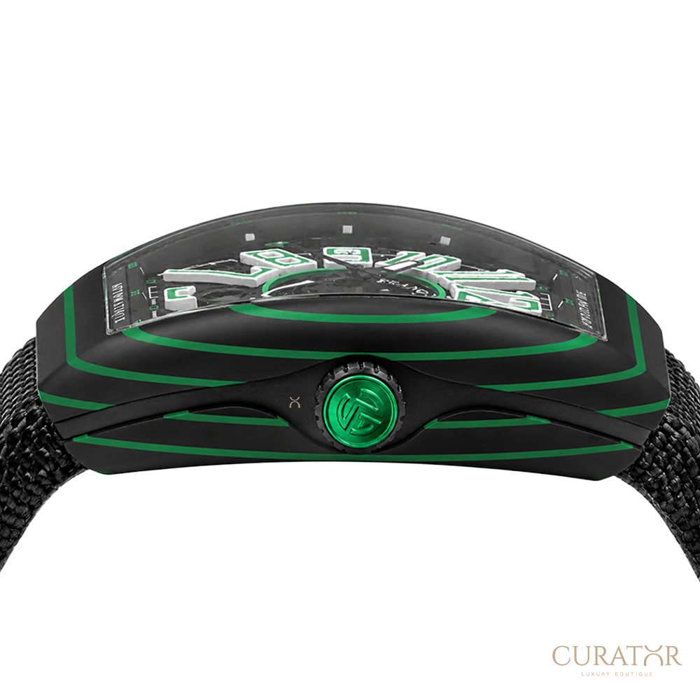Franck Muller Vanguard Wave Glass Fiber Green