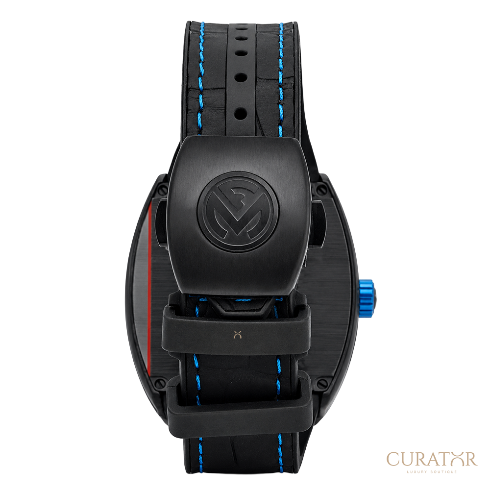 Franck Muller Vanguard Carbon Blue Vintage Noir