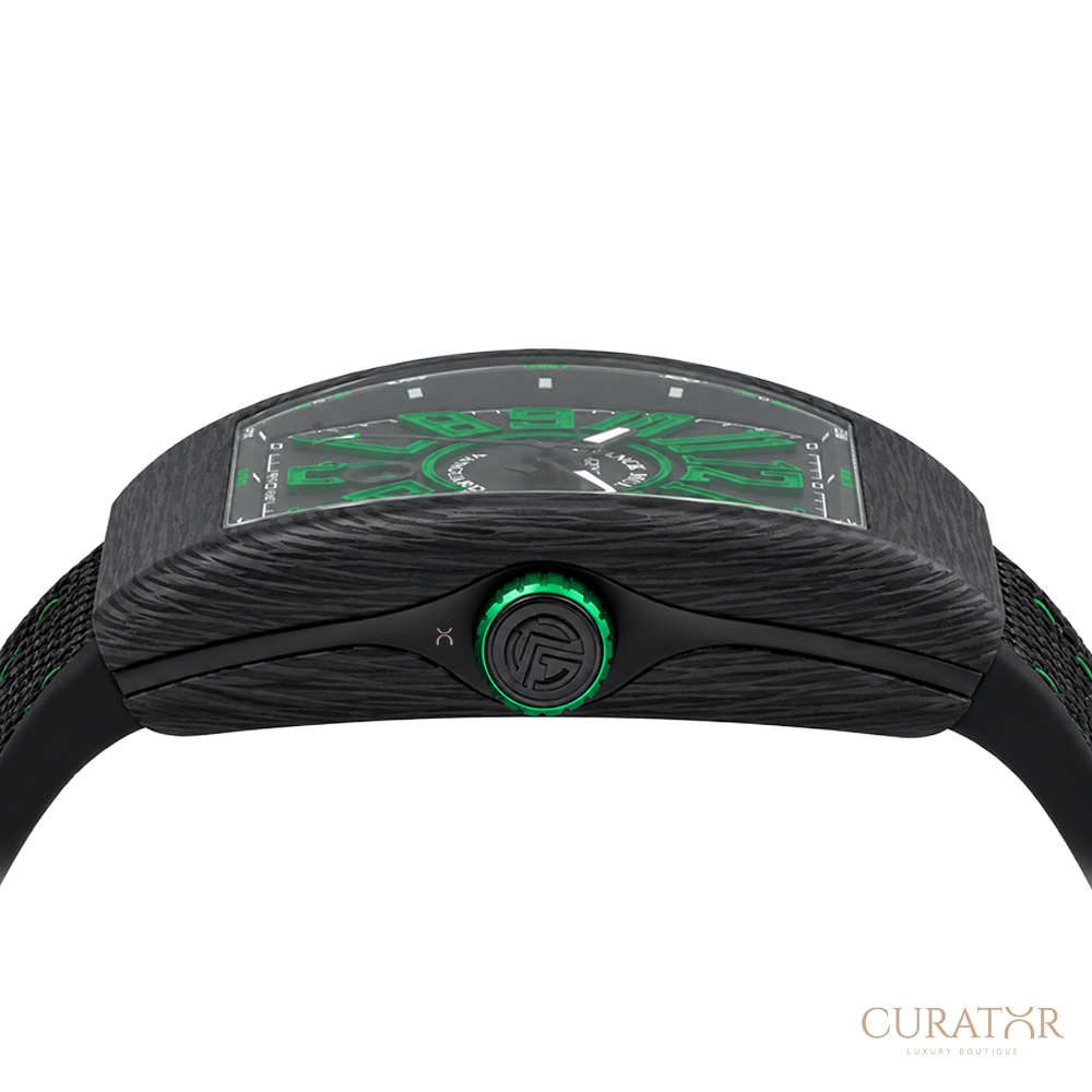 Franck Muller Vanguard Carbon Krypton Green