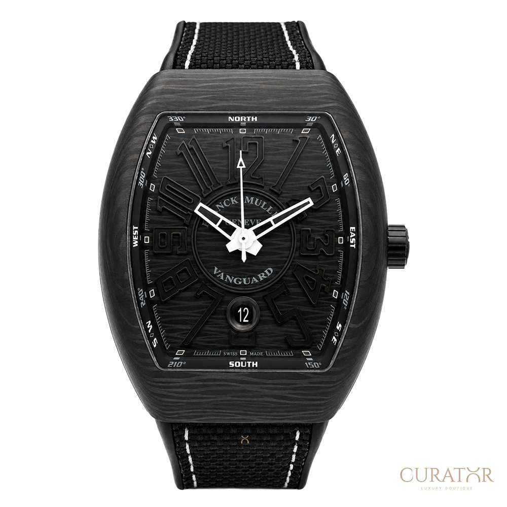 Franck Muller Vanguard Carbon Black & White