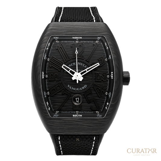 Franck Muller Vanguard Carbon Black & White
