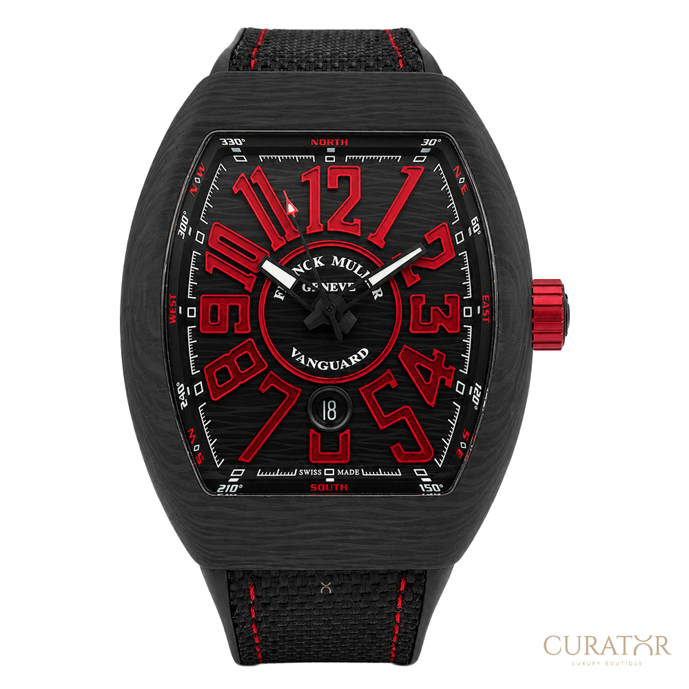 Franck Muller Vanguard Carbon Krypton Racing Red 45mm