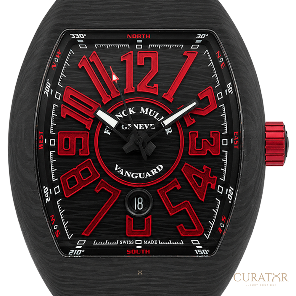 Franck Muller Vanguard Carbon Krypton Racing Red 45mm