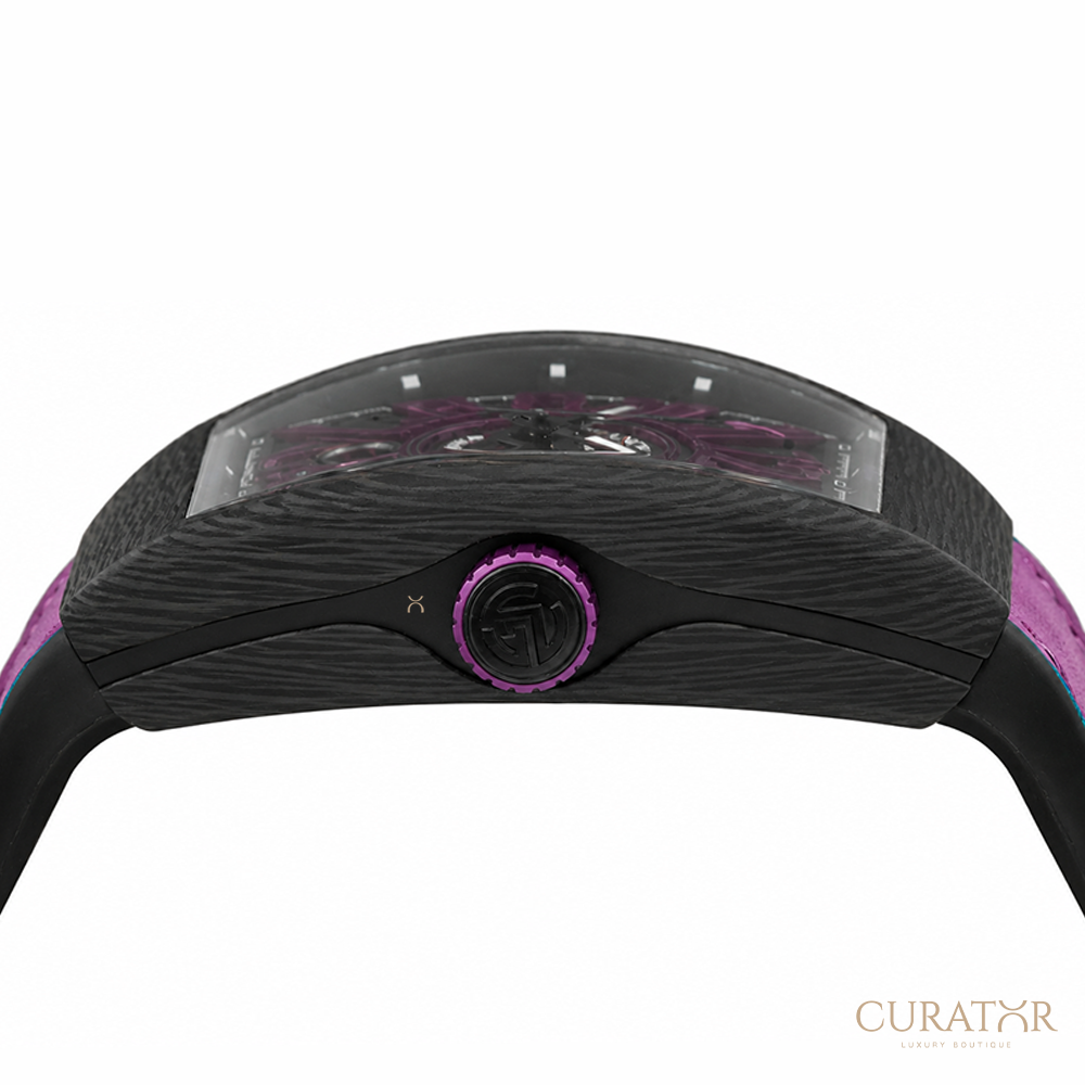 Franck Muller Vanguard Carbon Krypton Racing Purple 45mm