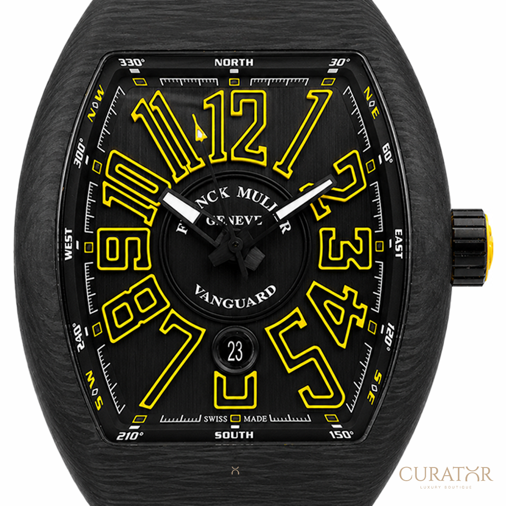 Franck Muller Vanguard Carbon Racing Yellow 45mm