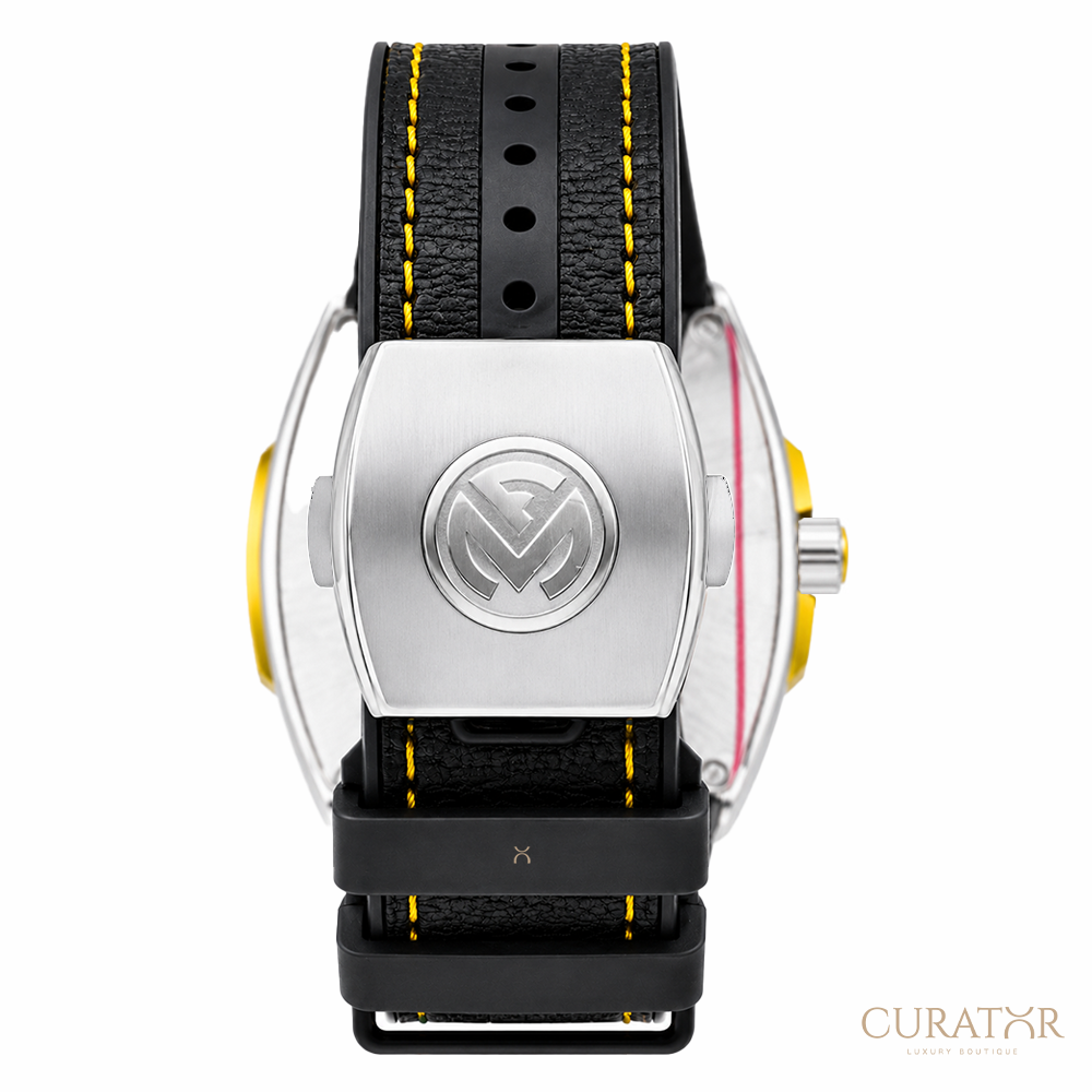 Franck Muller Vanguard Racing Yellow Stainless Steel 45mm