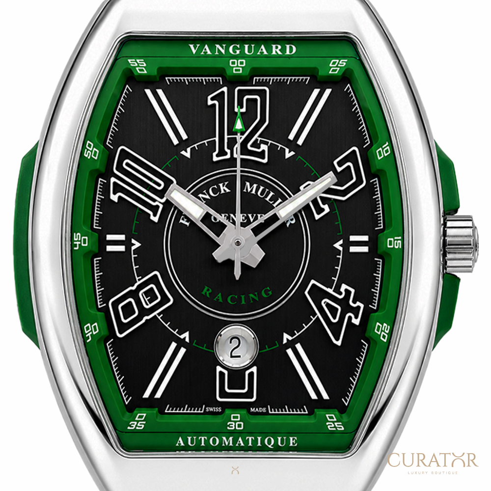 Franck Muller Vanguard Racing Green Stainless Steel 45mm