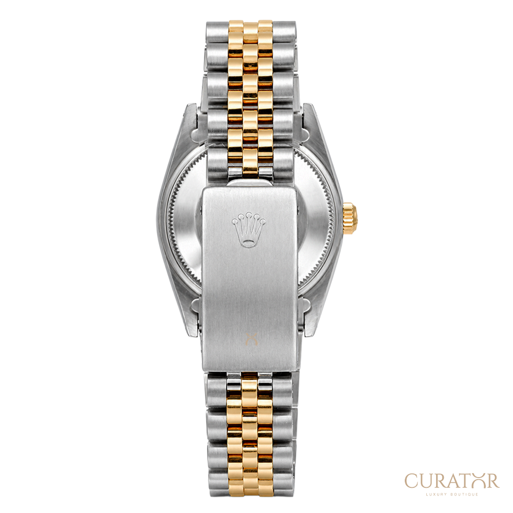 Rolex Lady Datejust Steel Gold Blue Dial