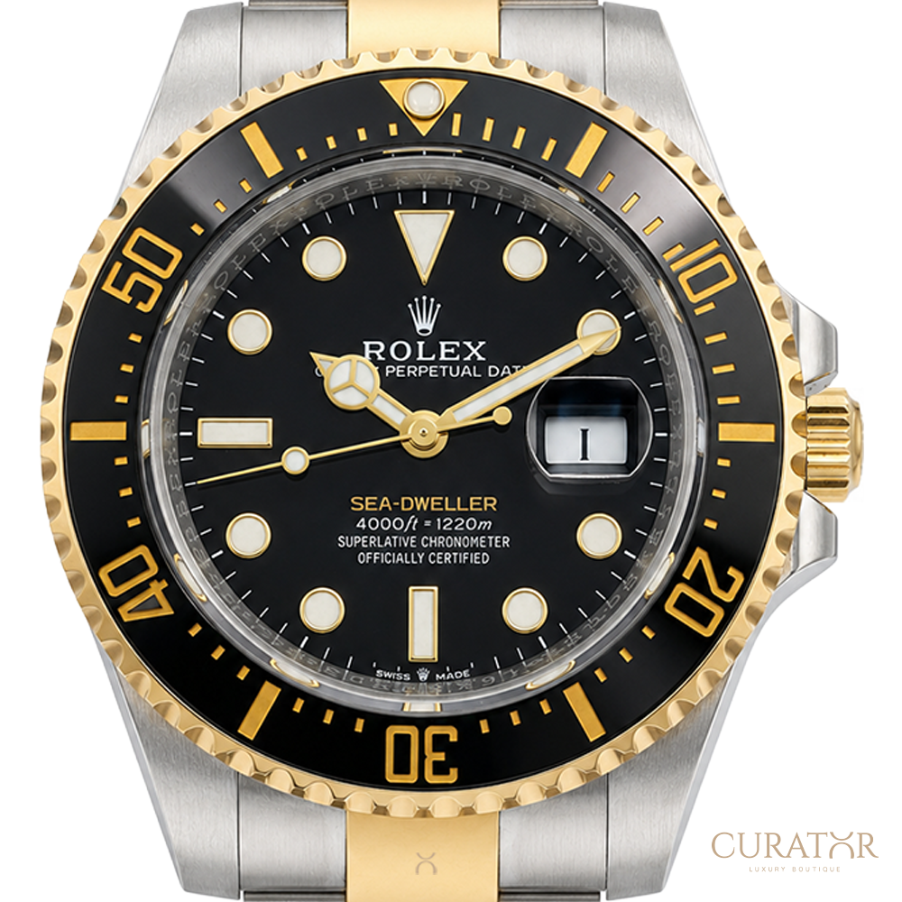 Rolex Sea-Dweller 126603 Steel & Gold Black Dial 43mm