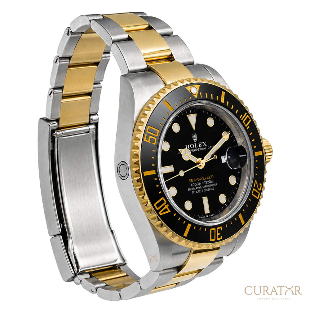 Rolex Sea-Dweller 126603 Steel & Gold Black Dial 43mm