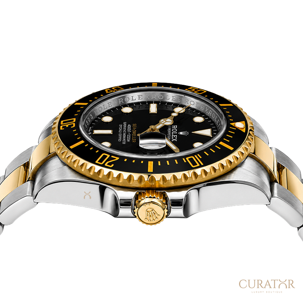 Rolex Sea-Dweller 126603 Steel & Gold Black Dial 43mm