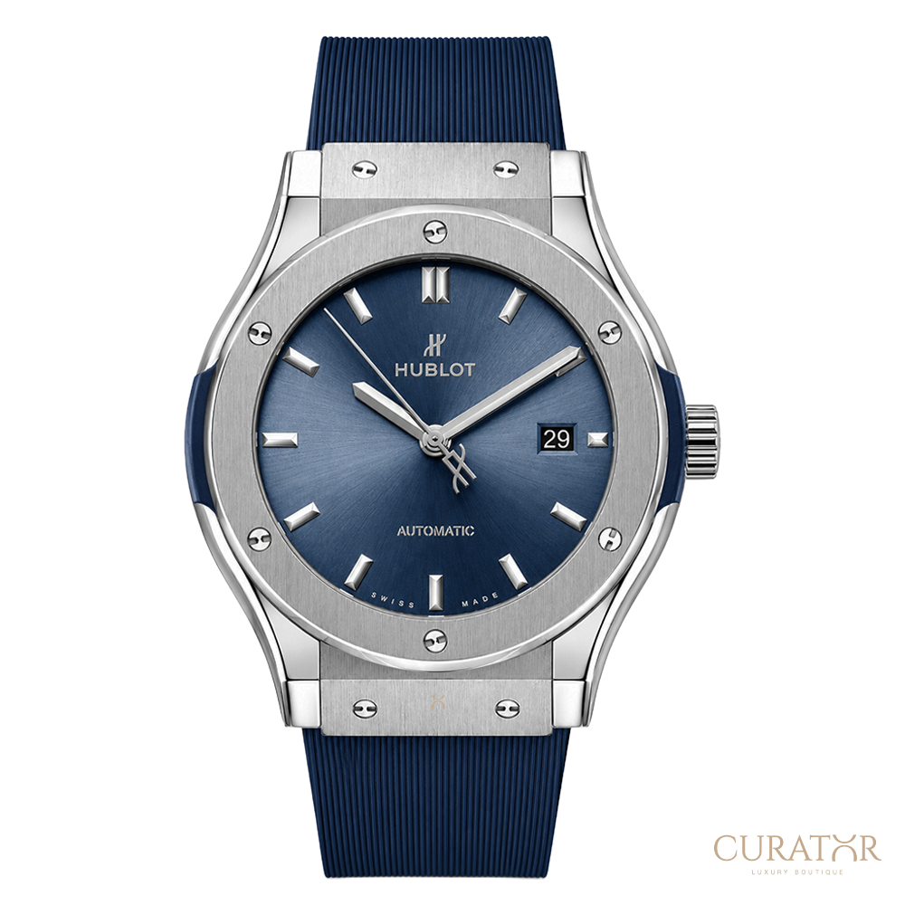 Hublot Classic Fusion Blue Titanium 42mm