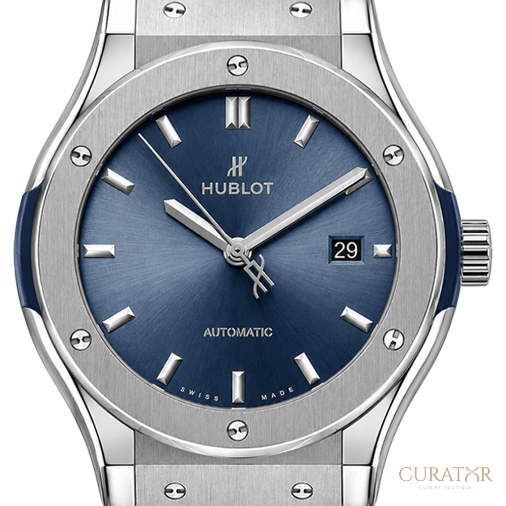 Hublot Classic Fusion Blue Titanium 42mm