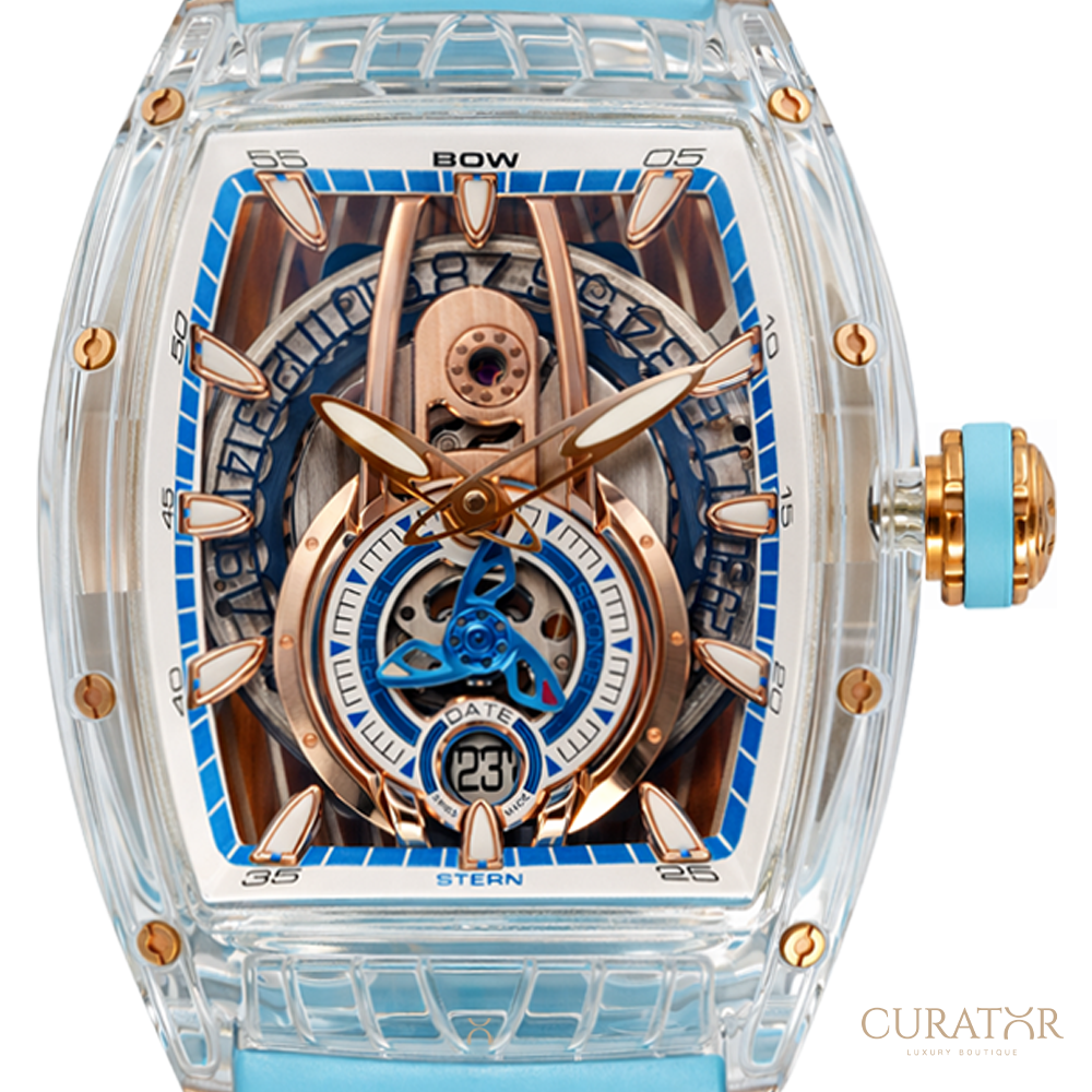Cvstos Challenge BOW Stern Sapphire Tourbillon Watch Limited Edition