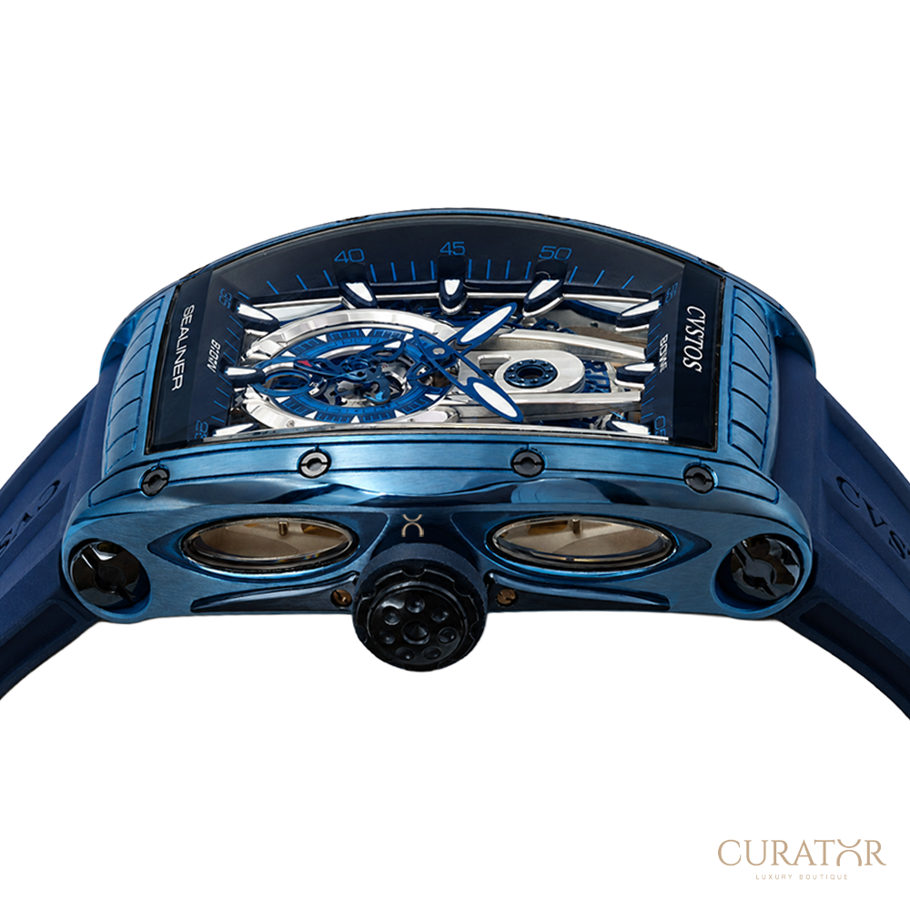 Cvstos Sealiner Tourbillon Blue Automatic Watch