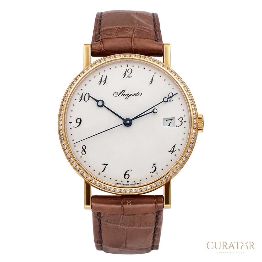 Breguet Classique 5178BR Diamond Bezel Rose Gold