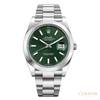 Rolex Datejust 41 Green Dial Oystersteel