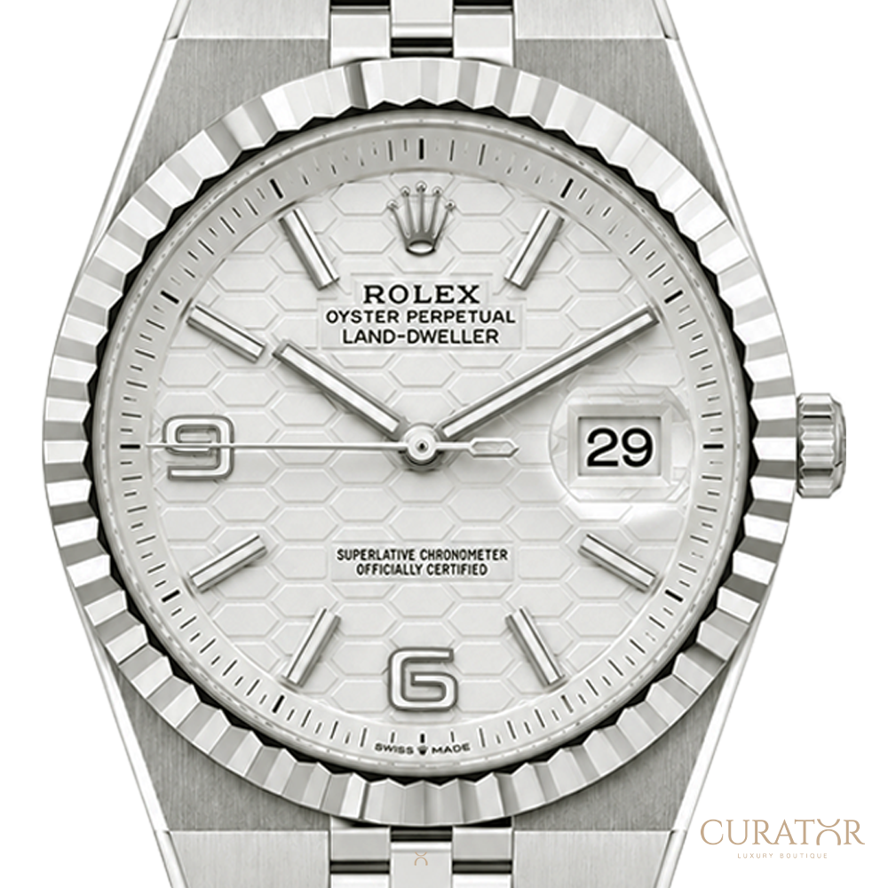 Rolex Land-Dweller 40 White Rolesor