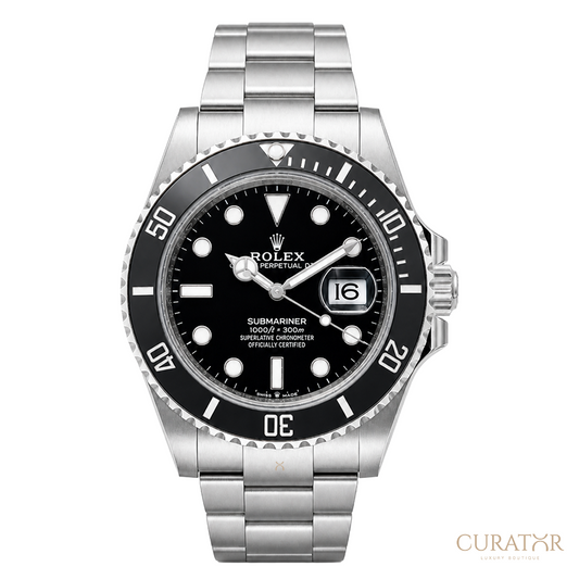 Rolex Submariner Date Black Dial Oystersteel