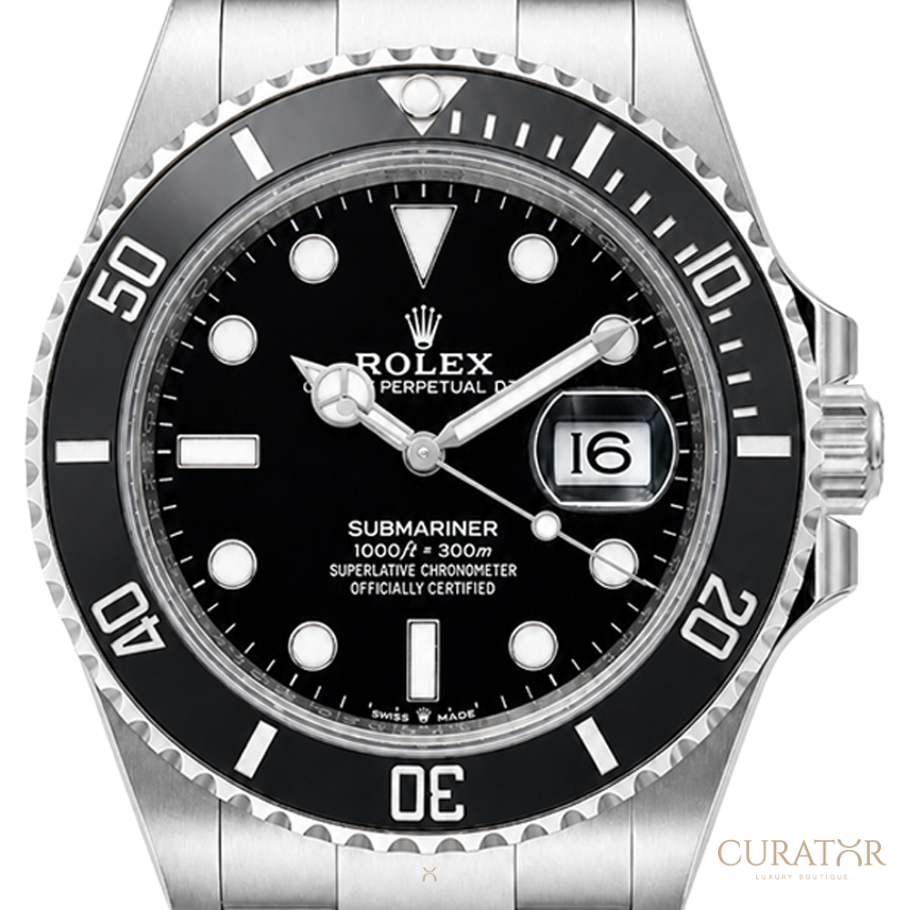 Rolex Submariner Date Black Dial Oystersteel