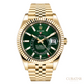 Rolex Sky-Dweller Yellow Gold Green Dial
