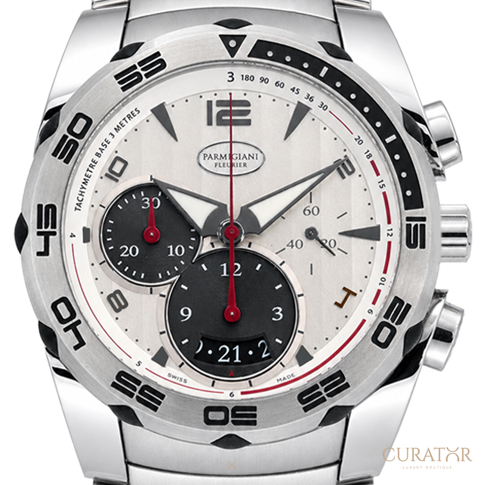 Parmigiani Fleurier Pershing 002 Chronograph Silver Dial