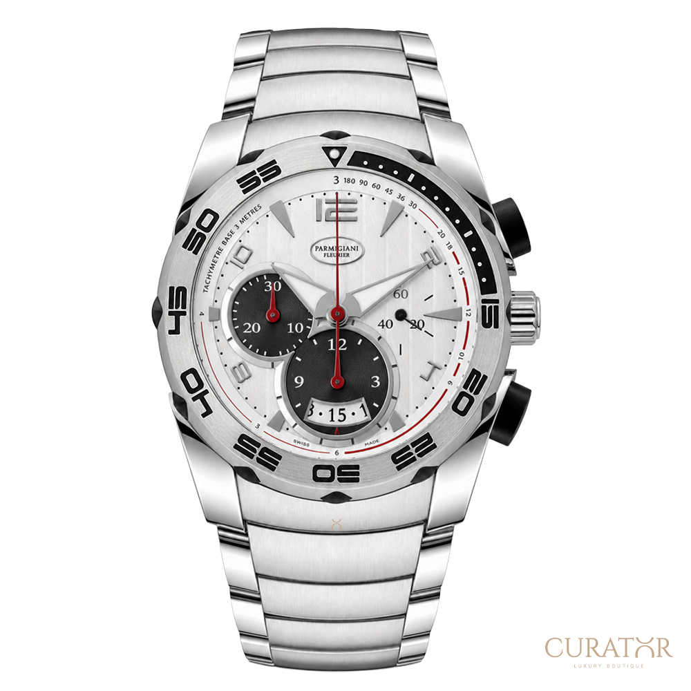 Parmigiani Fleurier Pershing 005 Chronograph Silver Dial