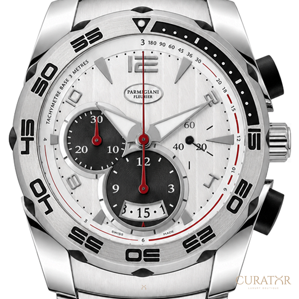 Parmigiani Fleurier Pershing 005 Chronograph Silver Dial