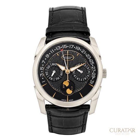 Parmigiani Fleurier Tonda Quator Annual Calendar 18K White Gold
