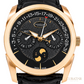 Parmigiani Fleurier Tonda Annual Calendar Rose Gold Black Dial