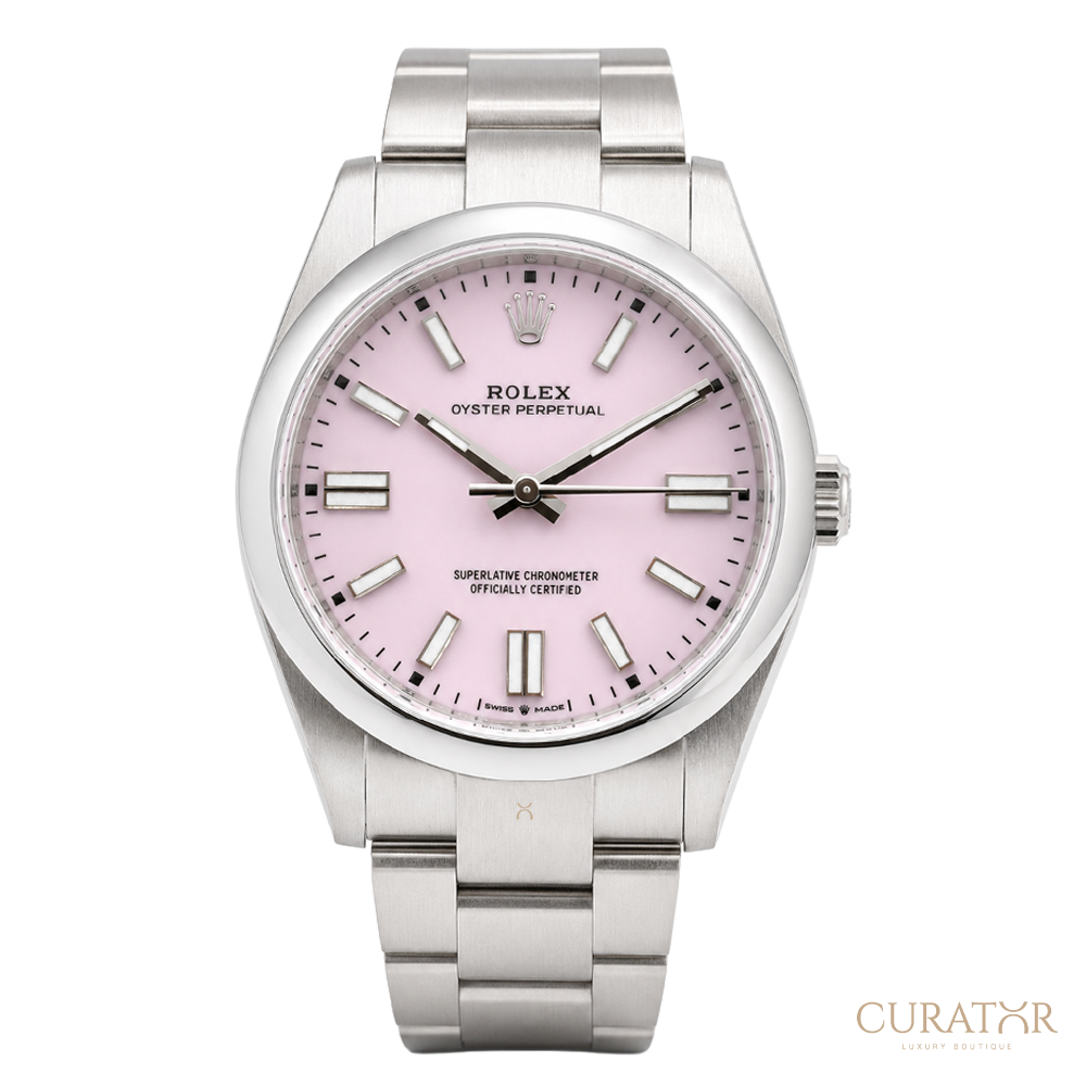 Rolex Oyster Perpetual 41 Pink Dial